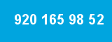 920 165 98 52 920 165 98 52